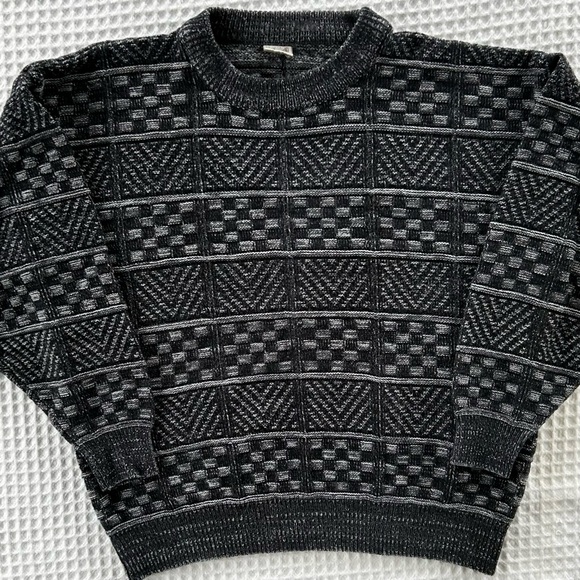 Vintage Other - Vintage Eclectic Grandpa Sweater Dad Crewneck Pullover Preppy Academia Fall